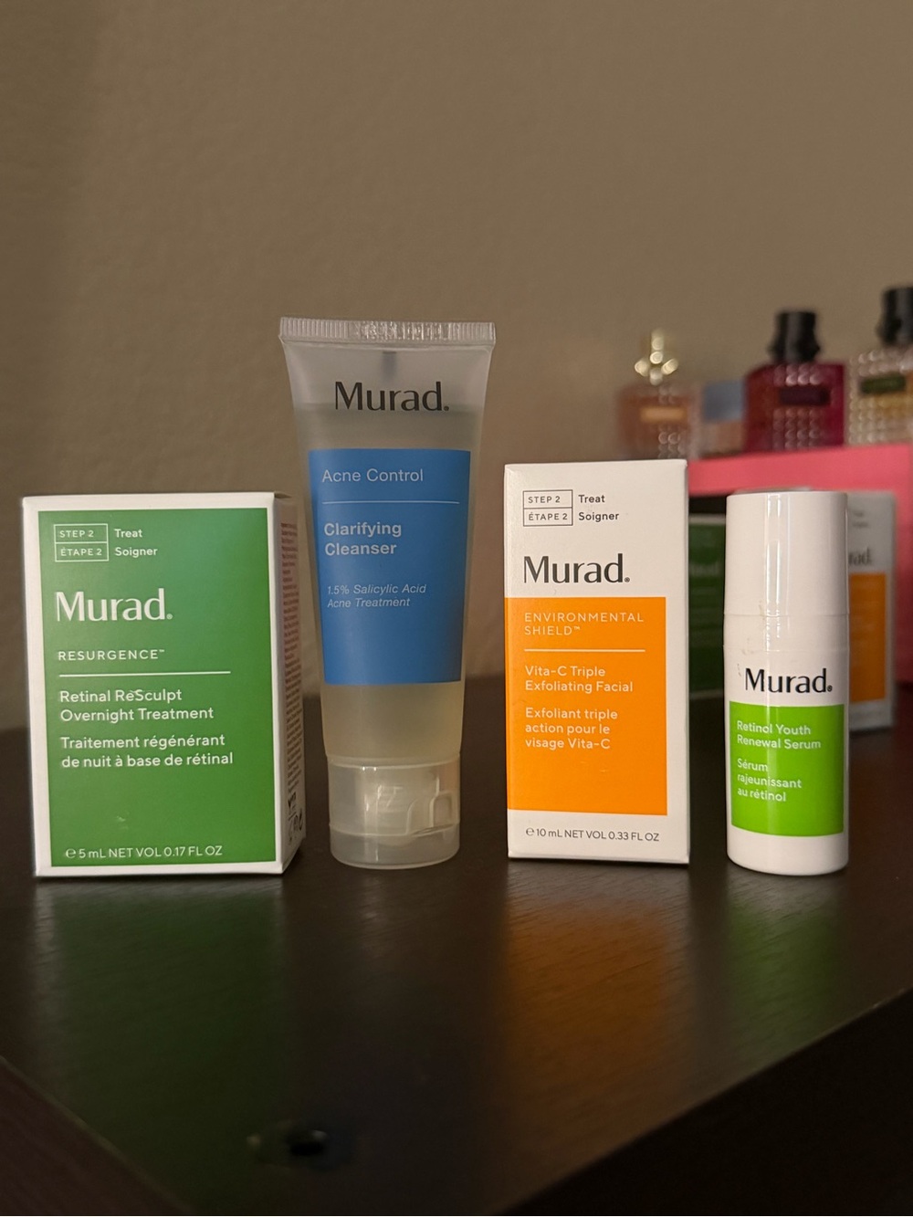 Brand New Murad Skincare 4 piece set travel size